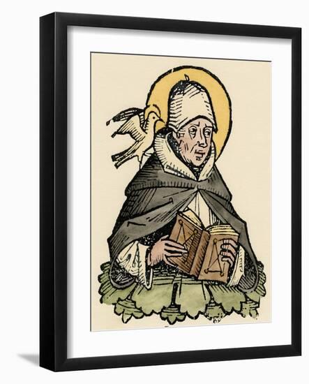 St Thomas Aquinas, 13th Century Italian Philosopher and Theologian-null-Framed Giclee Print