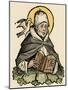 St Thomas Aquinas, 13th Century Italian Philosopher and Theologian-null-Mounted Giclee Print