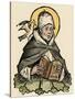 St Thomas Aquinas, 13th Century Italian Philosopher and Theologian-null-Stretched Canvas