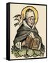 St Thomas Aquinas, 13th Century Italian Philosopher and Theologian-null-Framed Stretched Canvas