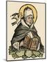 St Thomas Aquinas, 13th Century Italian Philosopher and Theologian-null-Mounted Premium Giclee Print