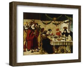 St. Thomas Aquinas and Louis IX-Nikolai Astrup-Framed Giclee Print