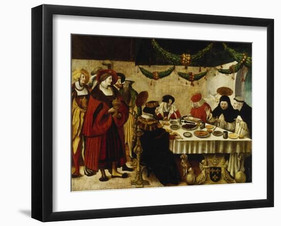 St. Thomas Aquinas and Louis IX-Nikolai Astrup-Framed Giclee Print