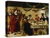 St. Thomas Aquinas and Louis IX-Nikolai Astrup-Stretched Canvas