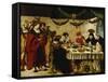 St. Thomas Aquinas and Louis IX-Nikolai Astrup-Framed Stretched Canvas