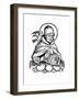 St Thomas Aquinas (C1225-127), Italian Philosopher and Theologian-null-Framed Giclee Print