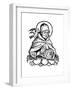St Thomas Aquinas (C1225-127), Italian Philosopher and Theologian-null-Framed Giclee Print