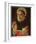 St.Thomas Aquinas (Oil on Panel)-Sandro Botticelli-Framed Giclee Print