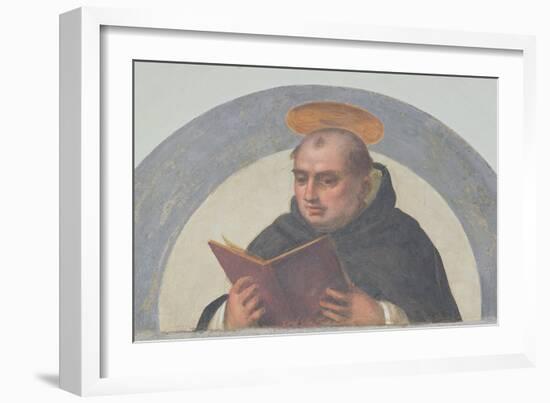 St. Thomas Aquinas Reading, circa 1510-11-Fra Bartolommeo-Framed Giclee Print