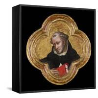 St. Thomas Aquinas (Tempera on Panel)-Dalmasio di Jacopo Scannabecchi-Framed Stretched Canvas
