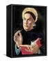 St. Thomas Aquinas-Sandro Botticelli-Framed Stretched Canvas