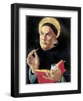 St. Thomas Aquinas-Sandro Botticelli-Framed Giclee Print