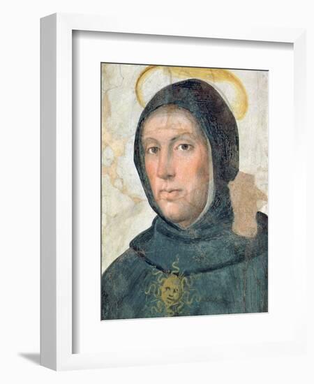 St. Thomas Aquinas-Fra Bartolommeo-Framed Giclee Print