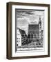 St. Thomas Church and School in Leipzig, 1723-Johann Gottfried Krugner-Framed Giclee Print