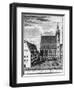 St. Thomas Church and School in Leipzig, 1723-Johann Gottfried Krugner-Framed Giclee Print