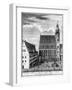 St. Thomas Church and School in Leipzig, 1723-Johann Gottfried Krugner-Framed Giclee Print