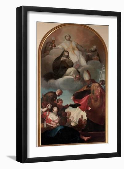 St. Thomas from Villanova-Felice Boscarati-Framed Giclee Print