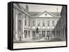 St Thomas's Hospital and Statue of King Edward VI-Thomas Hosmer Shepherd-Framed Stretched Canvas