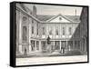 St Thomas's Hospital and Statue of King Edward VI-Thomas Hosmer Shepherd-Framed Stretched Canvas