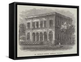 St Thomas's School, Howrah, Calcutta-null-Framed Stretched Canvas