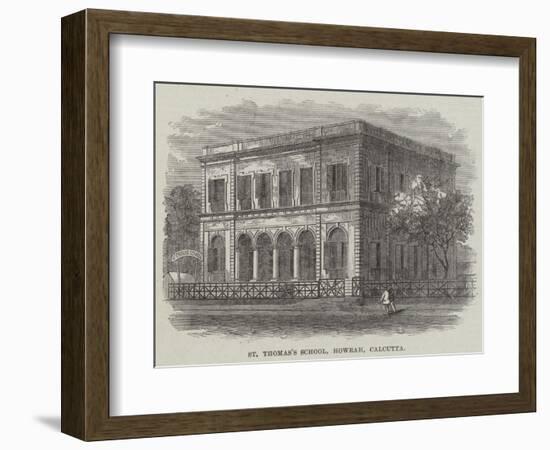 St Thomas's School, Howrah, Calcutta-null-Framed Giclee Print