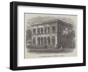 St Thomas's School, Howrah, Calcutta-null-Framed Giclee Print