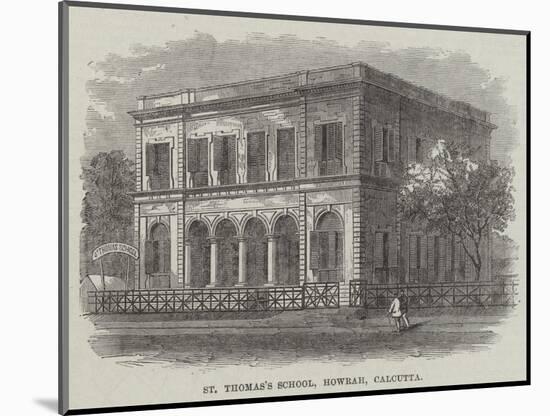 St Thomas's School, Howrah, Calcutta-null-Mounted Giclee Print