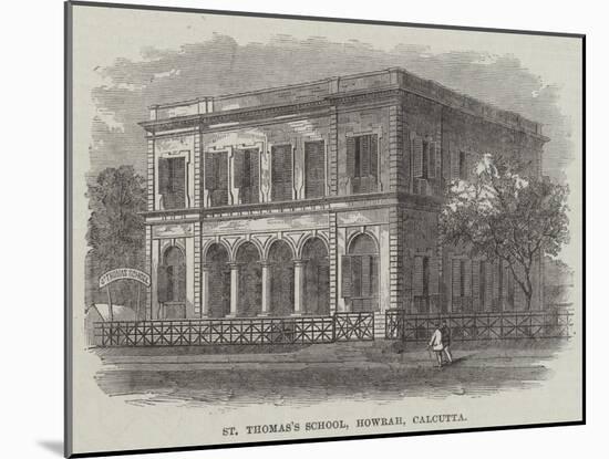 St Thomas's School, Howrah, Calcutta-null-Mounted Giclee Print