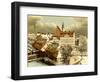 St Thomas School, Leipzig, where Johann Sebastian Bach taught from 1723-50-Felix Bartholdy Mendelssohn-Framed Giclee Print