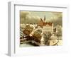 St Thomas School, Leipzig, where Johann Sebastian Bach taught from 1723-50-Felix Bartholdy Mendelssohn-Framed Giclee Print