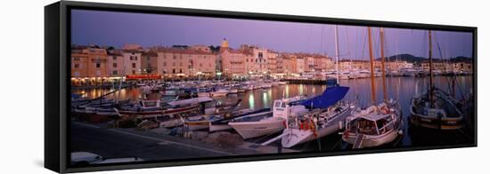 St. Tropez Cote Dõazur France-null-Framed Stretched Canvas