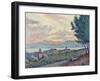 St. Tropez, Pinewood, 1896-Paul Signac-Framed Giclee Print