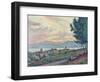 St. Tropez, Pinewood, 1896-Paul Signac-Framed Giclee Print