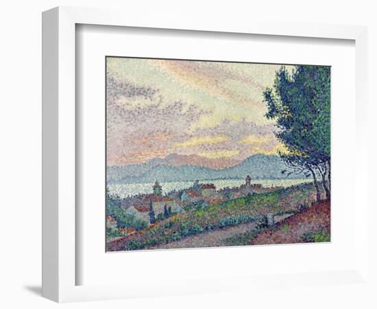 St. Tropez, Pinewood, 1896-Paul Signac-Framed Giclee Print