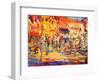 St. Tropez Promenade-Peter Graham-Framed Giclee Print