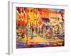 St. Tropez Promenade-Peter Graham-Framed Giclee Print