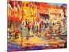 St. Tropez Promenade-Peter Graham-Stretched Canvas