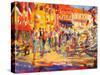 St. Tropez Promenade-Peter Graham-Stretched Canvas