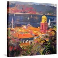 St Tropez Sailing, 2002-Peter Graham-Stretched Canvas