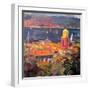 St Tropez Sailing, 2002-Peter Graham-Framed Giclee Print