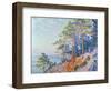 St. Tropez, the Custom's Path, 1905-Paul Signac-Framed Giclee Print