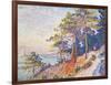 St Tropez, the Custom's Path, 1905-Paul Theodor van Brussel-Framed Giclee Print