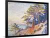 St Tropez, the Custom's Path, 1905-Paul Theodor van Brussel-Framed Giclee Print