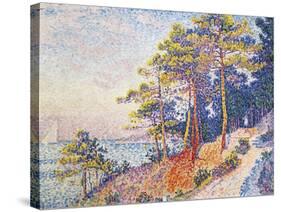 St Tropez, the Custom's Path, 1905-Paul Theodor van Brussel-Stretched Canvas