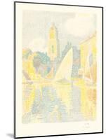 St. Tropez The Port-Paul Signac-Mounted Giclee Print