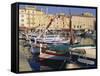 St. Tropez, Var, Cote d'Azur, Provence, France-John Miller-Framed Stretched Canvas
