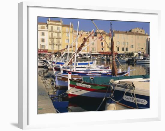 St. Tropez, Var, Cote d'Azur, Provence, France-John Miller-Framed Photographic Print