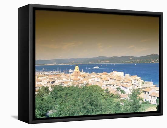 St. Tropez, Var, Cote d'Azur, Provence, French Riviera, France, Mediterranean-Bruno Barbier-Framed Stretched Canvas