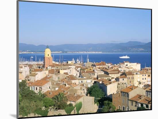 St. Tropez, Var, Cote d'Azur, Provence, French Riviera, France, Mediterranean-Bruno Barbier-Mounted Photographic Print