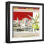 St Tropez-Lizie-Framed Art Print